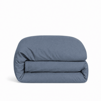 Percale Luxe Cool & Crisp Cotton Duvet Cover (Various Colours & Sizes) - liquidation.store