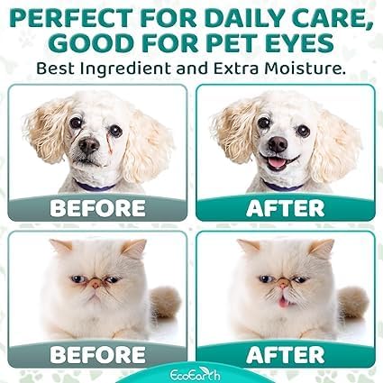 Pet Eye Wipes for Cats and Dogs - Tear Stain Cleaner - liquidation.store
