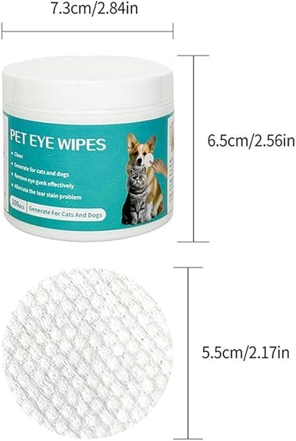 Pet Eye Wipes for Cats and Dogs - Tear Stain Cleaner - liquidation.store