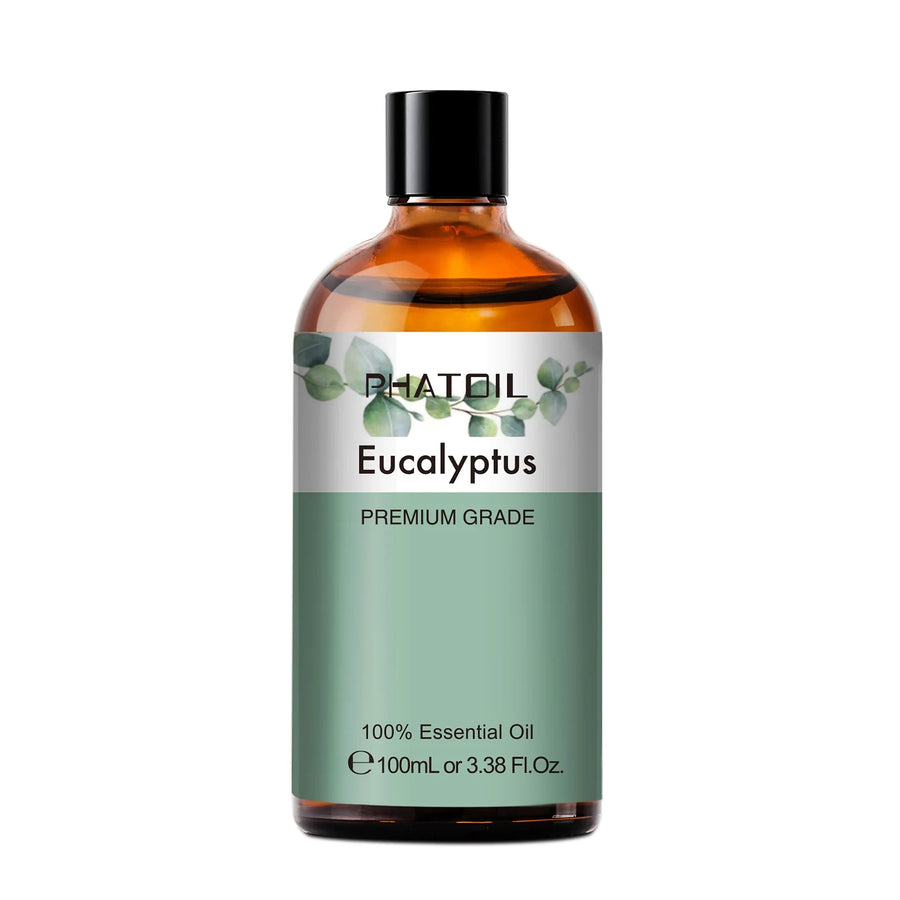 PHATOIL Eucalyptus Essential Oil For Aromatherapy & Diffuser - 100ml - liquidation.store