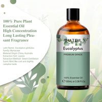 Thumbnail for PHATOIL Eucalyptus Essential Oil For Aromatherapy & Diffuser - 100ml - liquidation.store