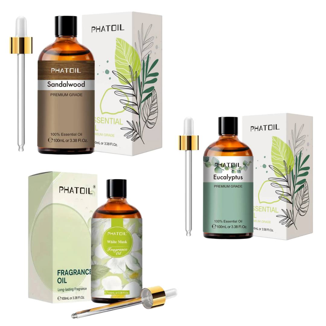 PHATOIL Tranquil Spa Essential Oil Bundle - 100ml X3 - liquidation.store