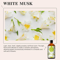Thumbnail for PHATOIL White Musk Fragrance Oil for Aromatherapy & Diffuser - 100ml - liquidation.store