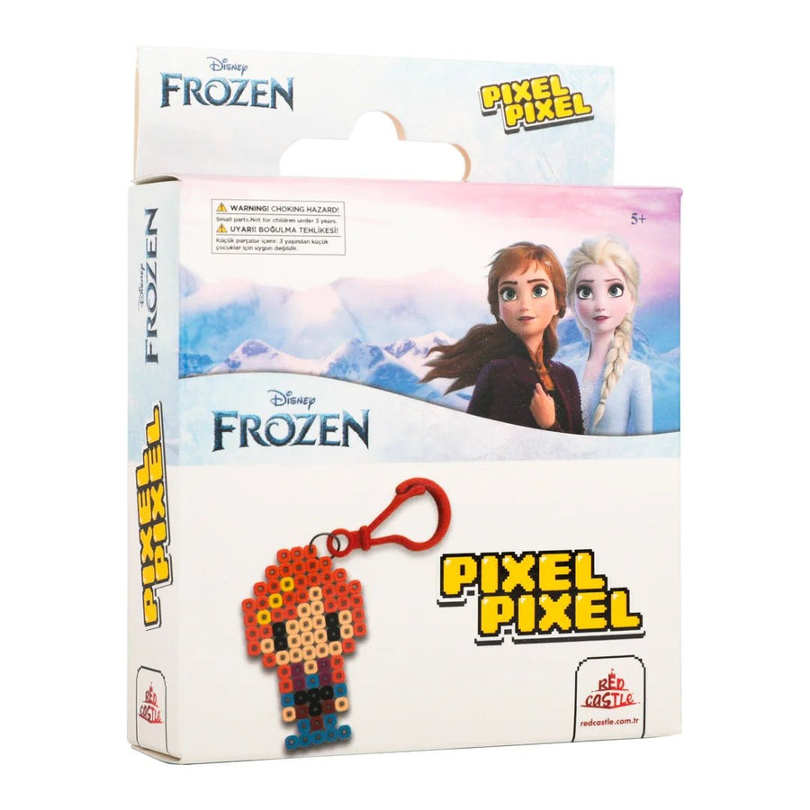 Pixel Pixel Beads Activity Set - Disney Frozen Anna Keychain - liquidation.store