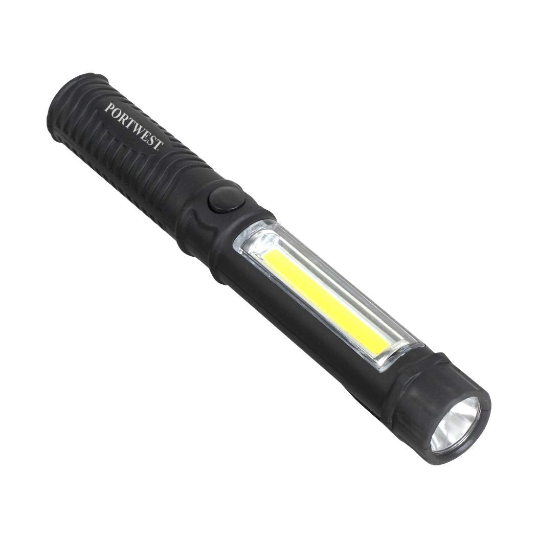 Portwest Inspection Flashlight PA65BKR - Black - liquidation.store