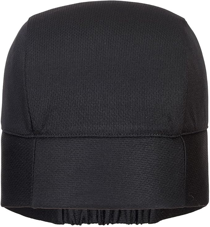 Portwest Unisex Evaporative Cooling Crown Beanie - Black - liquidation.store