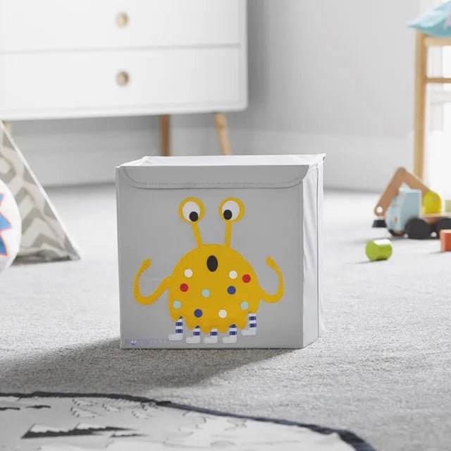 Potwells Designs Kids Storage Box - Alien - liquidation.store