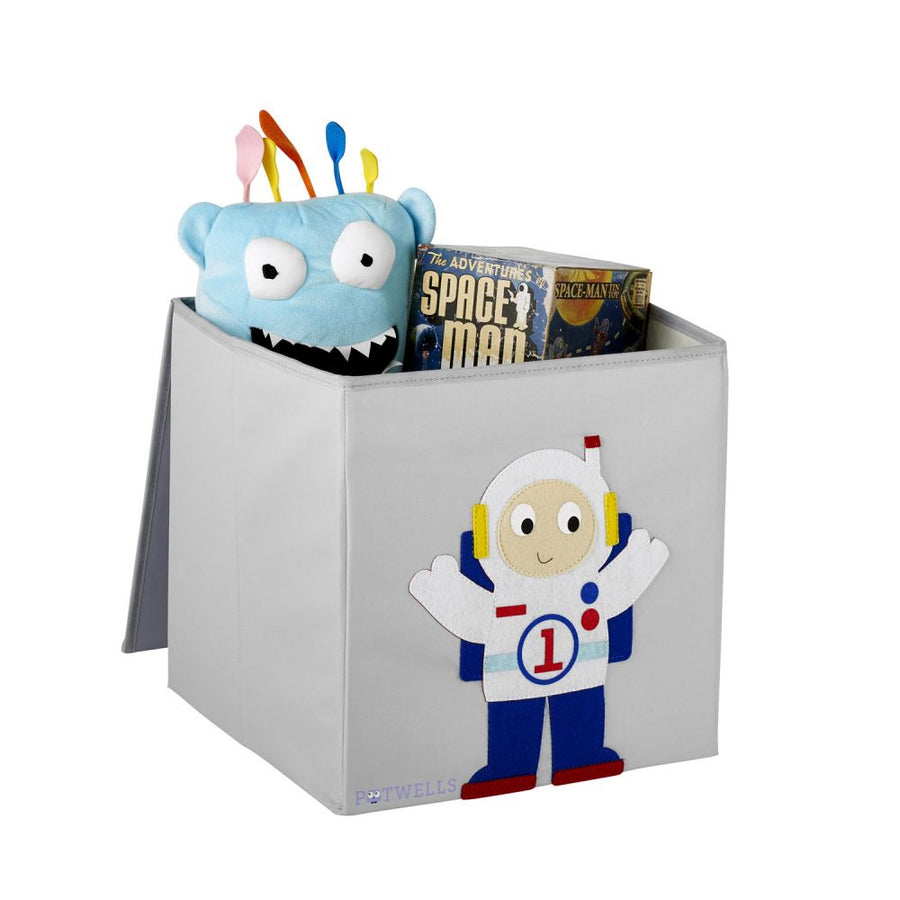 Potwells Designs Kids Storage Box - Astronaut - liquidation.store