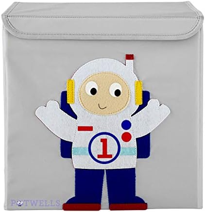 Potwells Designs Kids Storage Box - Astronaut - liquidation.store