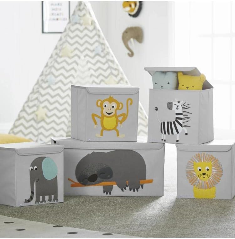 Potwells Designs Kids Storage Box - Lion - liquidation.store