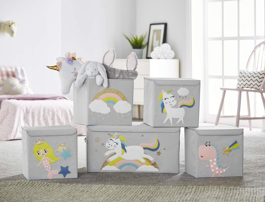Potwells Designs Ltd Kids Storage Box - Unicorn - liquidation.store