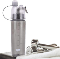 Powerfull BPA - Free 2 - in - 1 Sports Spray Water Bottle - Black - liquidation.store