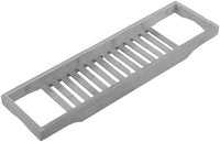 Thumbnail for Premium Wooden Bath Tub Caddy Tray - Grey - liquidation.store