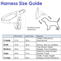 Thumbnail for Project Blu Amalfi Black Leather Dog Harness - Medium - liquidation.store
