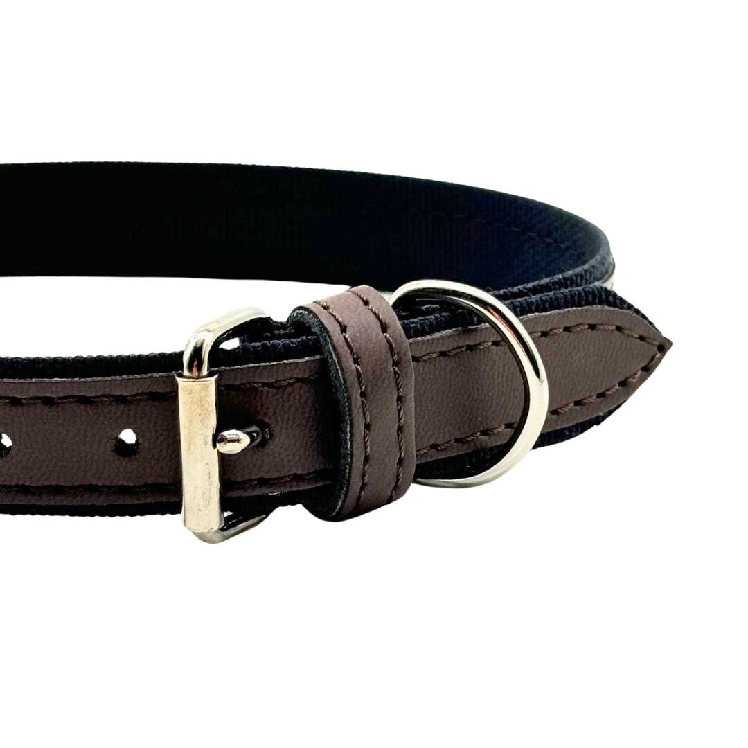 Project Blu Chestnut Apple Leather & Duratex Collar (L) - liquidation.store