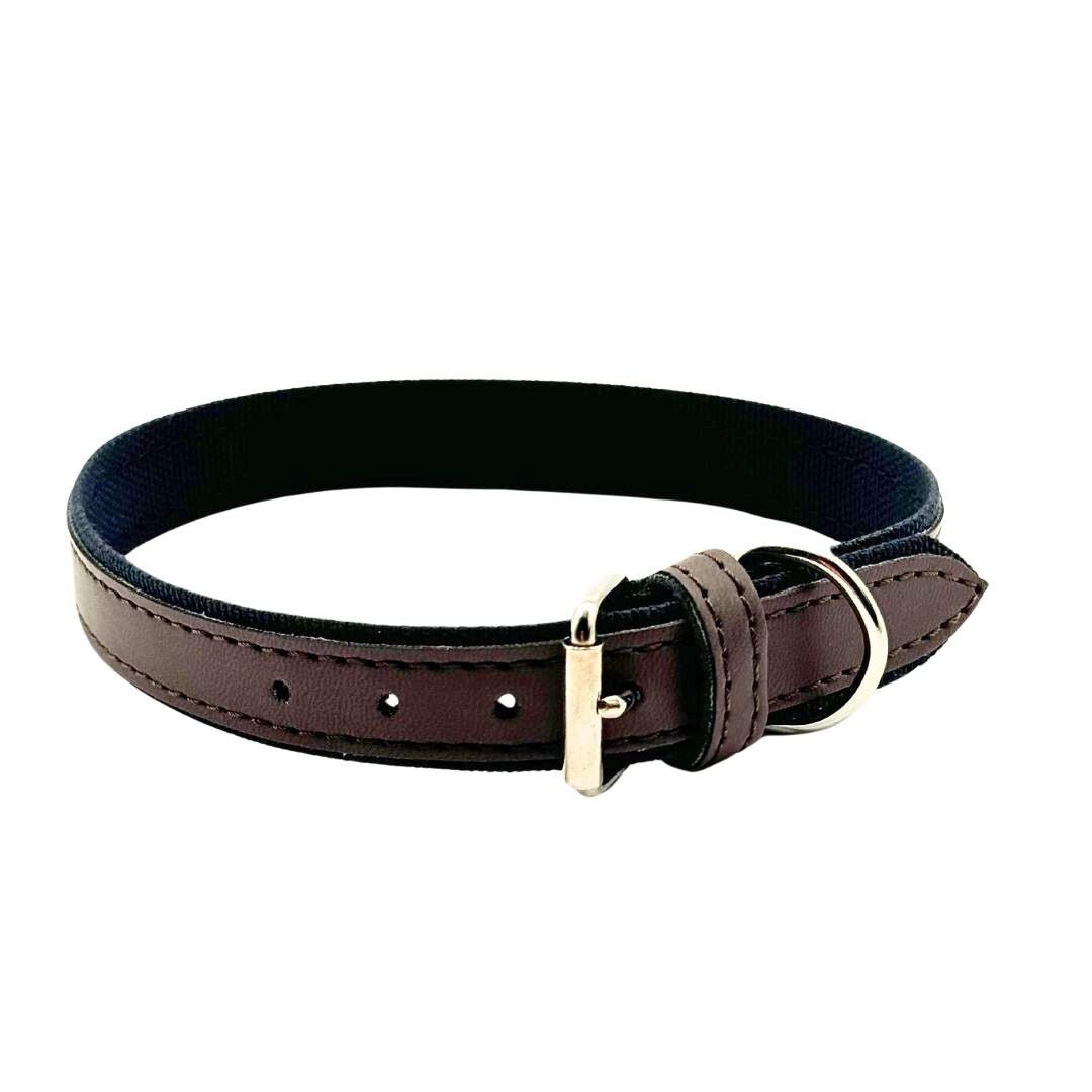 Project Blu Chestnut Apple Leather & Duratex Collar (L) - liquidation.store