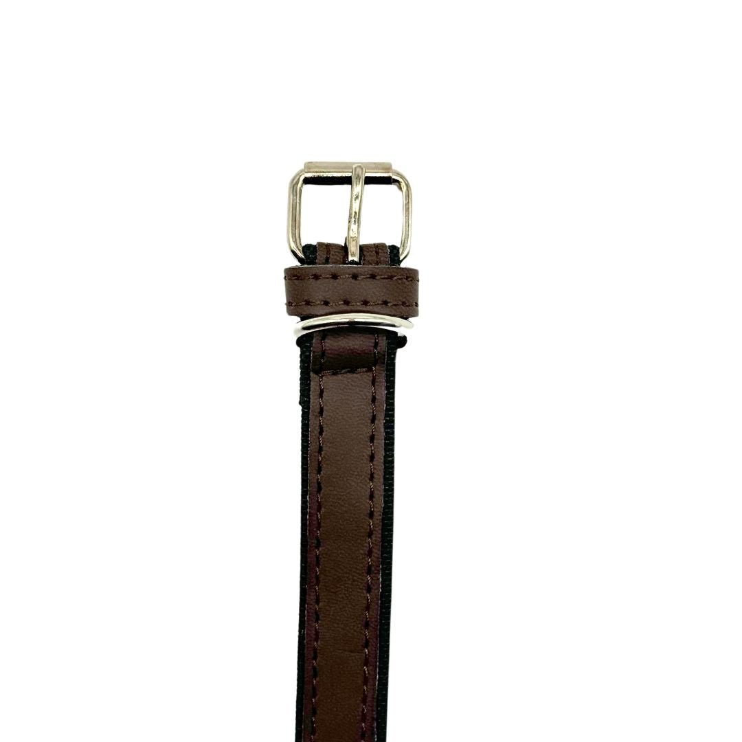 Project Blu Chestnut Apple Leather & Duratex Collar (L) - liquidation.store