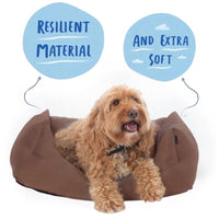 Thumbnail for Project Blu Eco Friendly Brown Dog Bed - Medium - liquidation.store