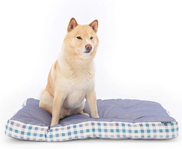 Project Blu Eco Friendly Dog Mattress - Bengal Blue - XL 105cm x75cm - liquidation.store