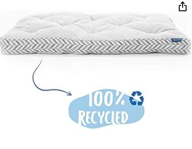 Project Blu Eco Friendly Dog Mattress - Goa Grey - Medium 70cm x 50cm - liquidation.store