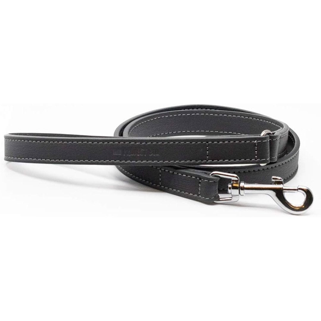 Project Blu Malibu Grey Leather Dog Leash - 110cm - liquidation.store