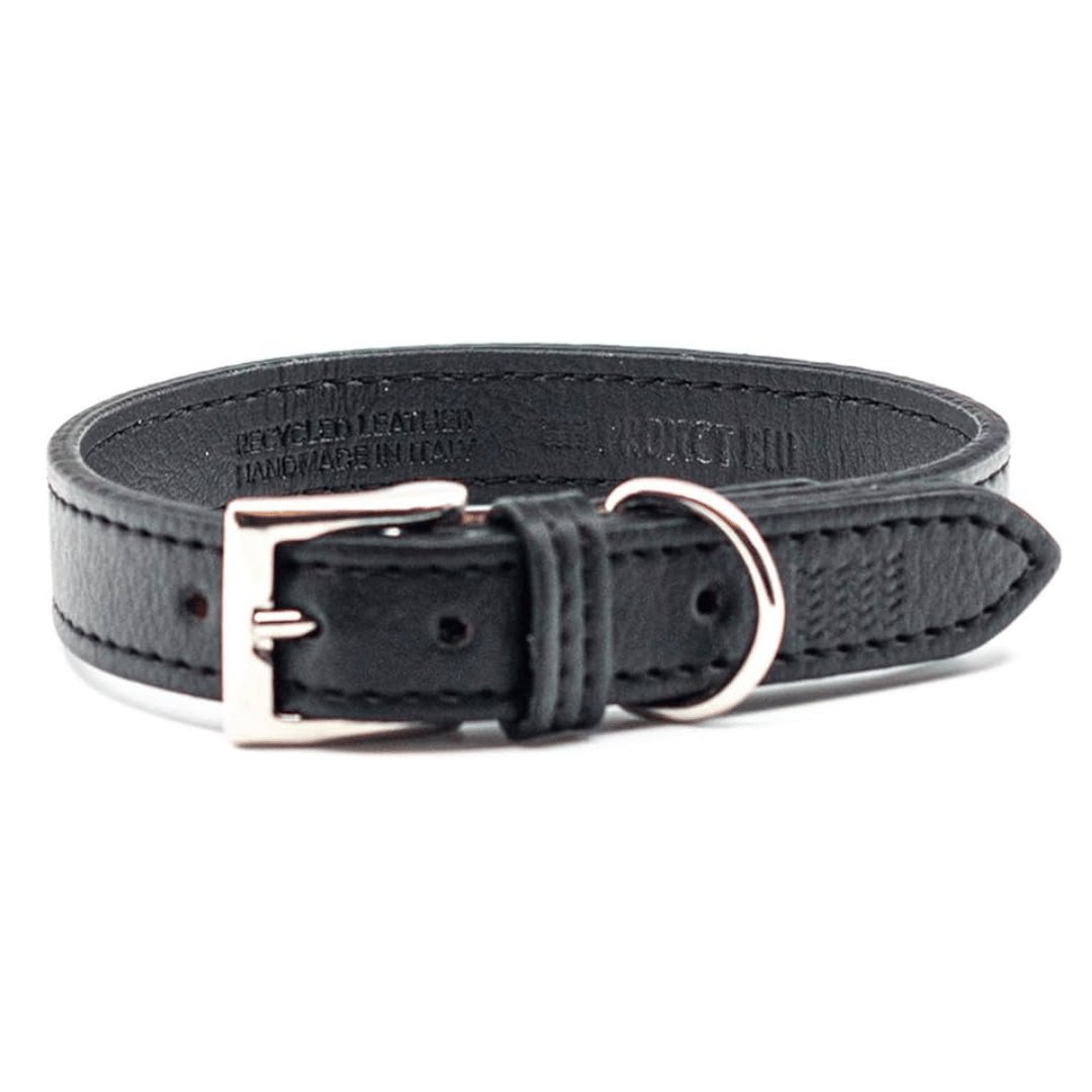 Project Blu Miho Black Leather Collar - liquidation.store