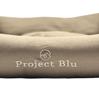 Thumbnail for Project Blu Sustainable Brown Dog Cat Bed - Small - liquidation.store