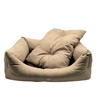 Thumbnail for Project Blu Sustainable Brown Dog Cat Bed - Small - liquidation.store