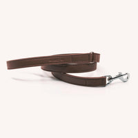 Thumbnail for Project Blue Lucca Dark Brown Leather Dog Leash 110cm x 2cm - liquidation.store