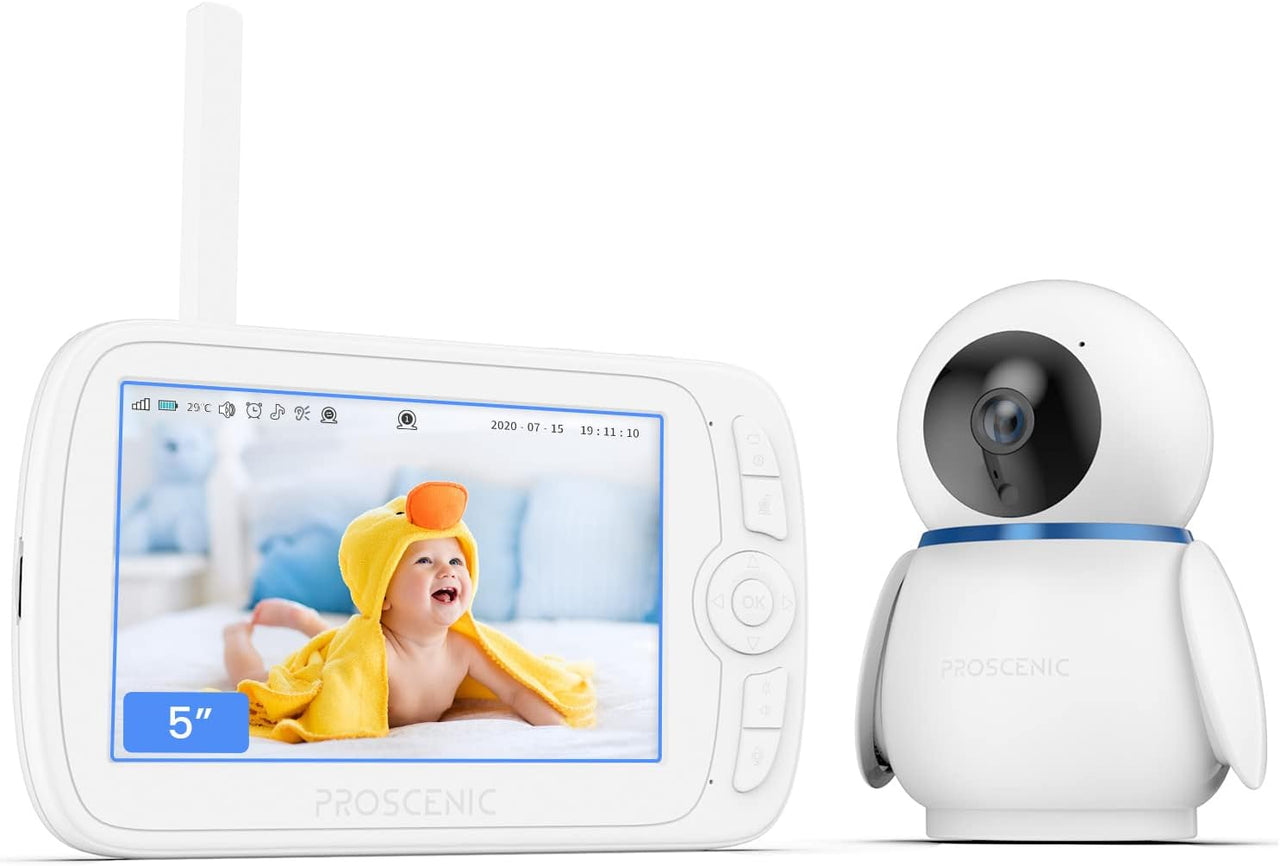 Proscenic BM300 Baby Monitor - 5’HD Video - liquidation.store