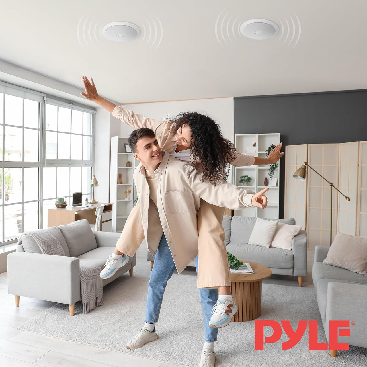 Pyle 2 - Way In - Ceiling Speaker 250W - PDIC81RD - liquidation.store