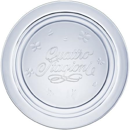 QUATTRO STAGIONI Four Seasons Glass Plate - liquidation.store