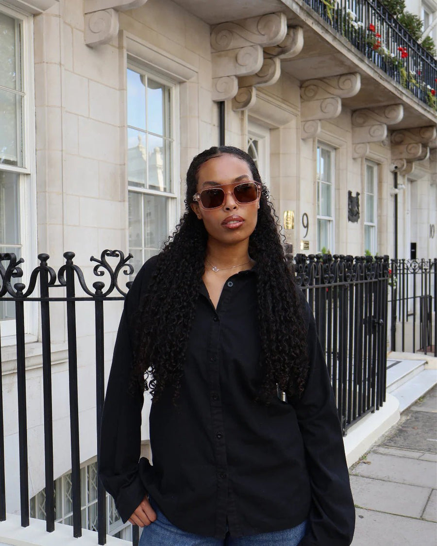 RACUZIA Sunglasses - Yara | Transparent Nude 01 - liquidation.store