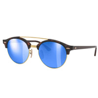 Thumbnail for Ray - Ban 0RB4346 Tortoise On Artista, Mirror Blue Lens - liquidation.store