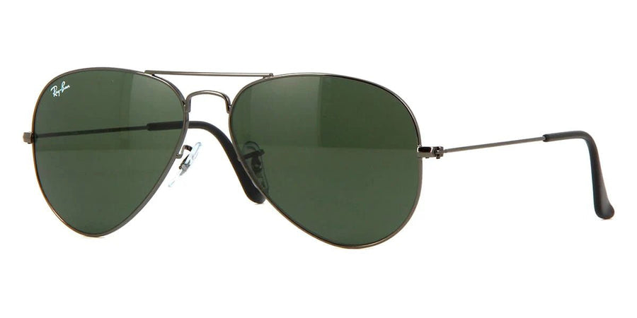 Ray - Ban Aviator Gunmetal/Green RB3025M W0879 - liquidation.store