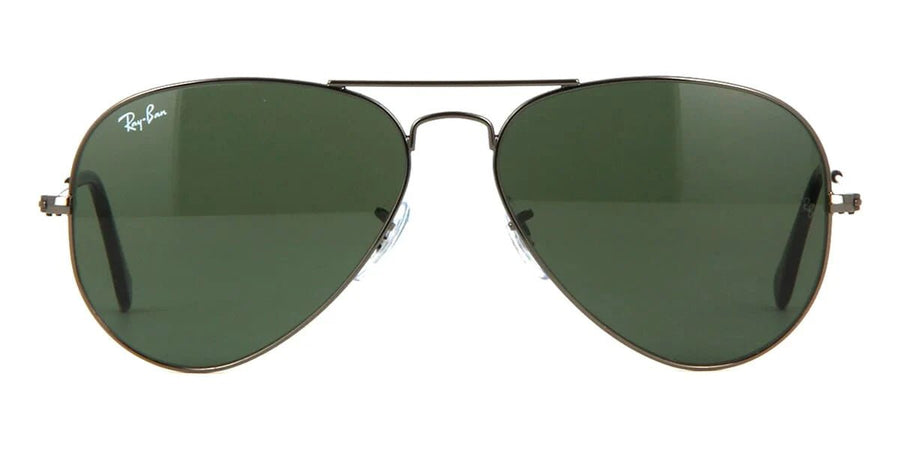 Ray - Ban Aviator Gunmetal/Green RB3025M W0879 - liquidation.store
