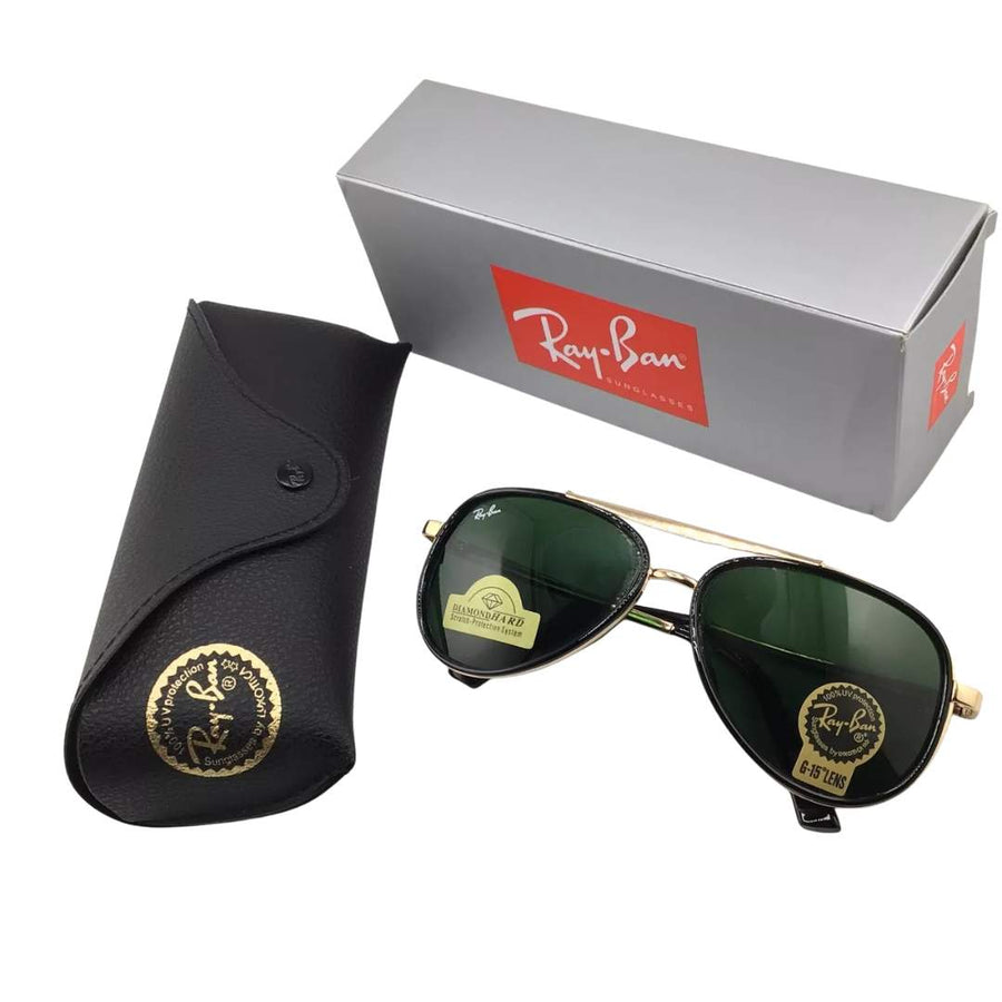 Ray Ban Aviators RB4414 685 Pilot Green Classic - liquidation.store