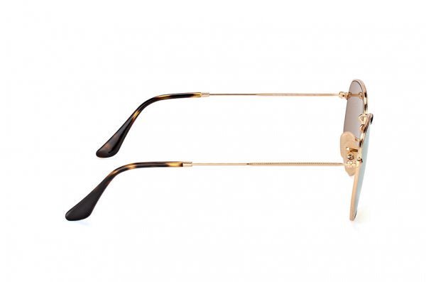 Ray Ban RB3548N 001/93 - Hexagonal Grey Mirror Gold Lens - liquidation.store