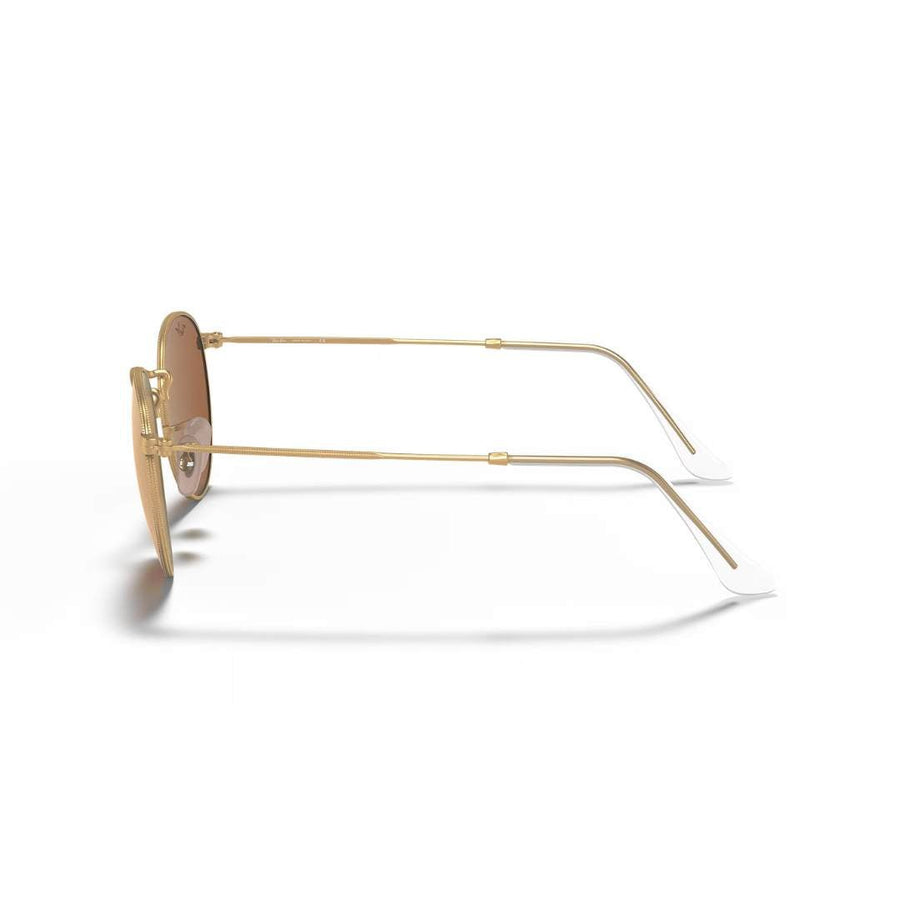 Ray - Ban Round Metal - Light Brown Mirror Pink RB3447 112/Z2 - liquidation.store