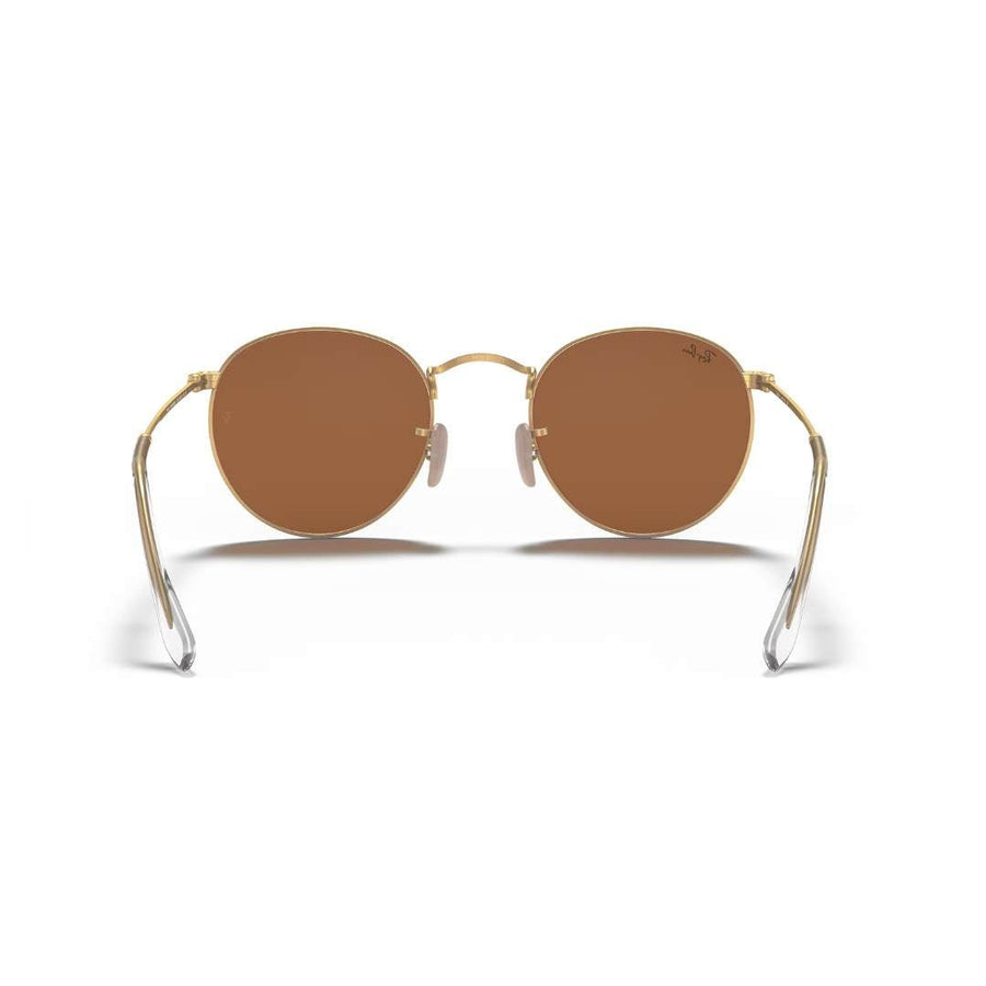 Ray - Ban Round Metal - Light Brown Mirror Pink RB3447 112/Z2 - liquidation.store