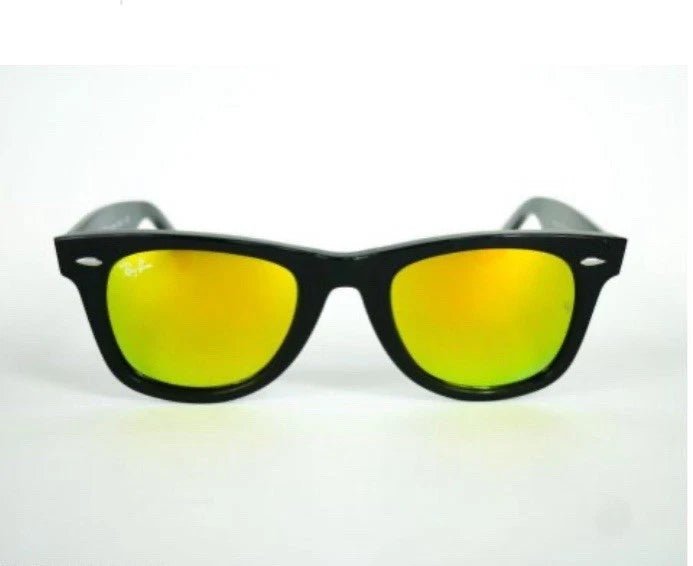 Ray Ban Wayfarer Flash Mirror Yellow RB2140A 901/18 - liquidation.store