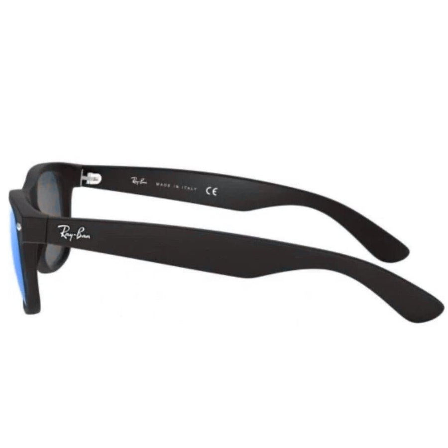 Ray - Ban Wayfarer RB2140 Black Frame, Blue Mirror Lens - liquidation.store