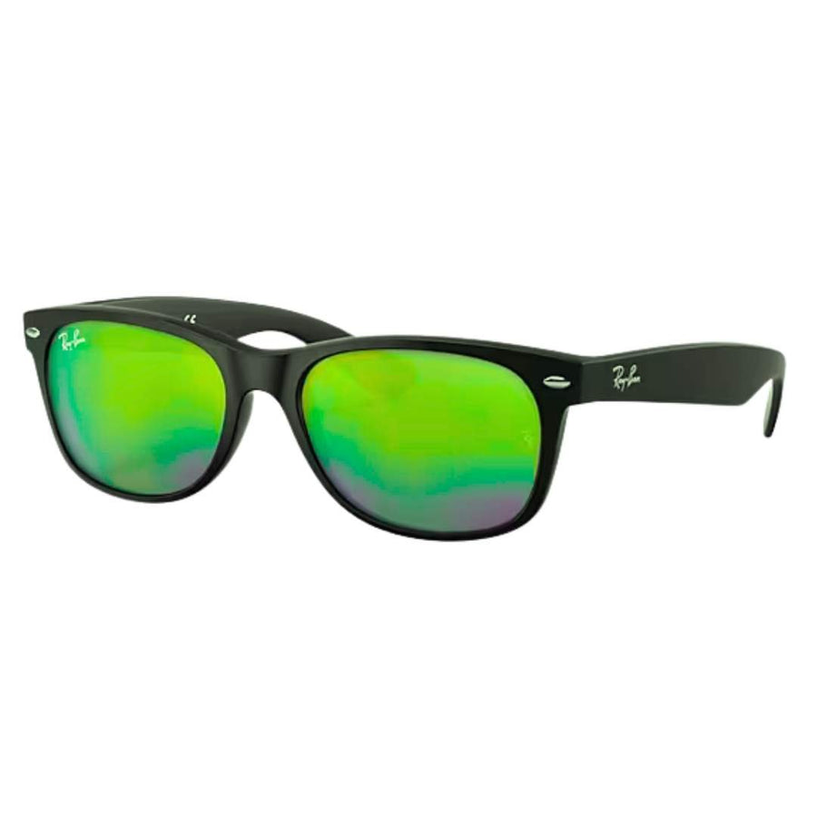 Rayban Wayfarer RB2140 901/19 Black Frame Green Lens - liquidation.store
