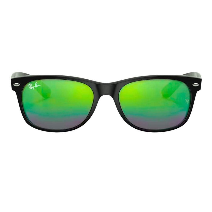 Rayban Wayfarer RB2140 901/19 Black Frame Green Lens - liquidation.store