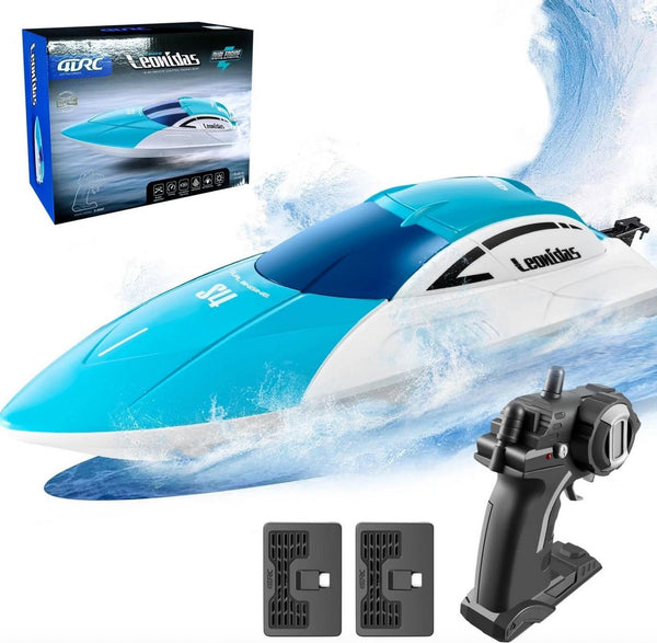 RC Boat 2.4GHz Remote Control Rechargeable Speedboat - Waterproof (14+) - liquidation.store
