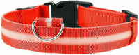 Thumbnail for Rechargeable & Adjustable LED Dog Collar - Red (Medium 40 - 48cm) - liquidation.store