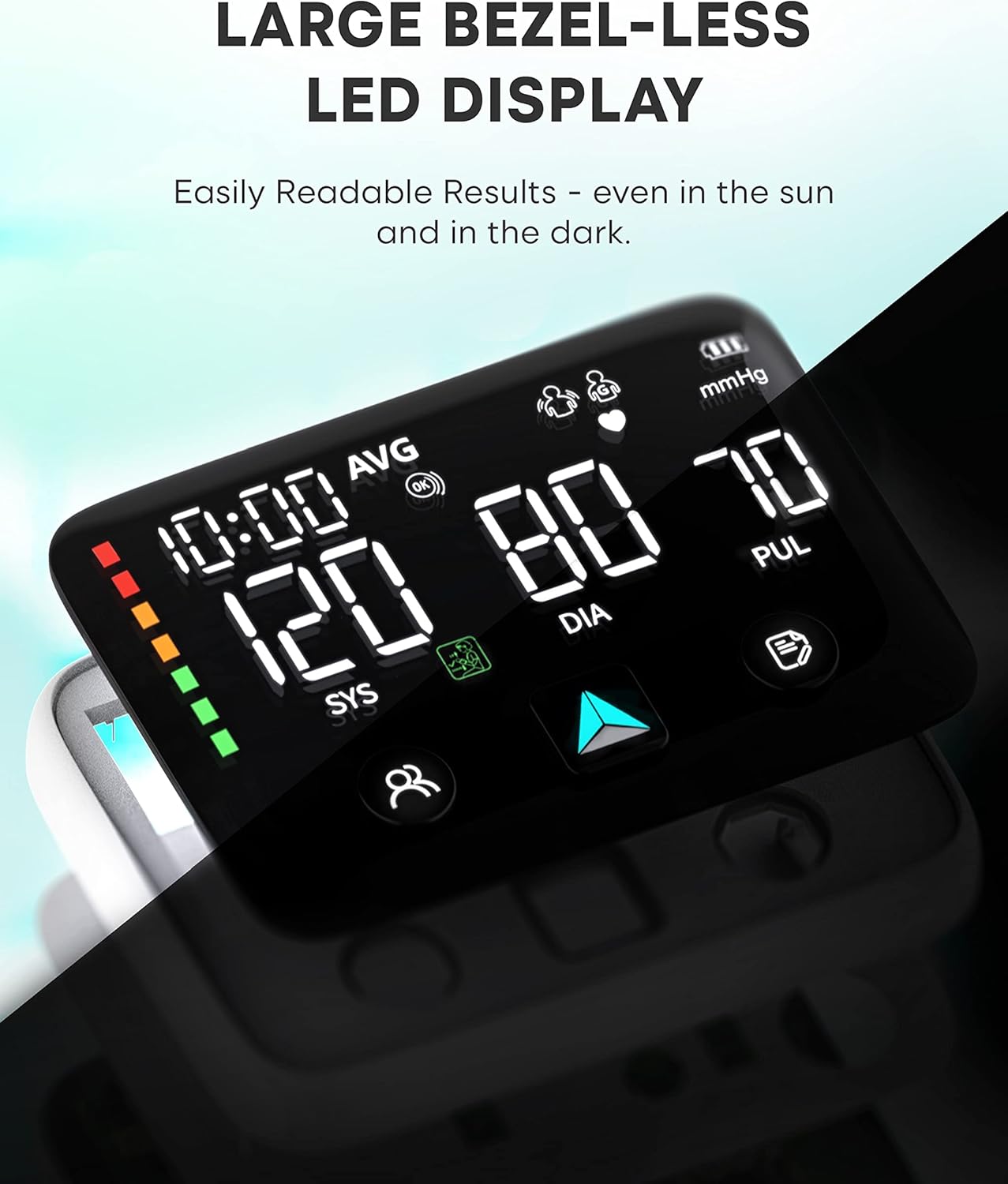 Rechargeable Wrist Blood Pressure Machine - liquidation.store