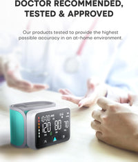 Thumbnail for Rechargeable Wrist Blood Pressure Machine - liquidation.store