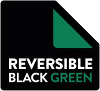 Rectangle Reversible Garden Table Cover - Black/Green - liquidation.store