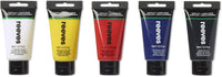 Thumbnail for Reeves Acrylic Paint Set - Water - based & Highly Pigmented Colours (5x75ml) - liquidation.store